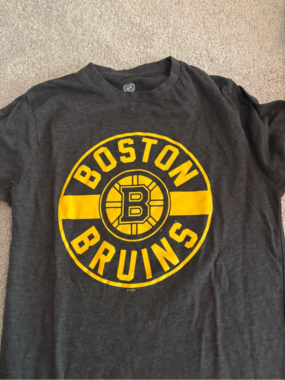 Men's Grey NHL T-Shirt